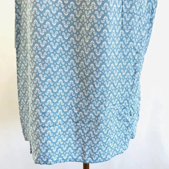 NWT CROFT&BARROW Women Sleeveless Pullover Keyhole Neckline Floral Shirt Sz XXL - Picture 8 of 13